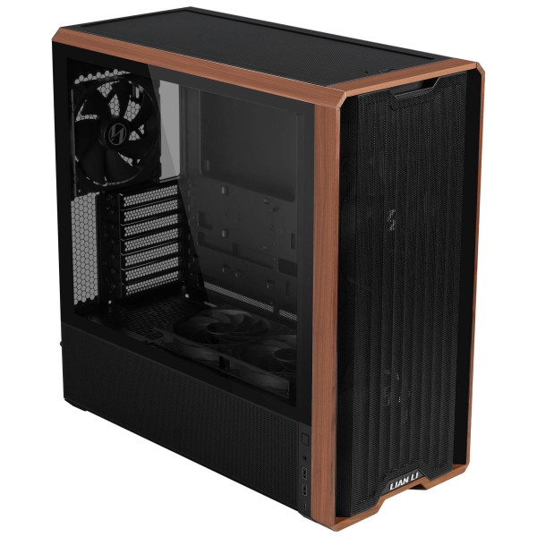 Kućište Lian Li Lancool 217 Tempered Glass Mid-Tower, Crno