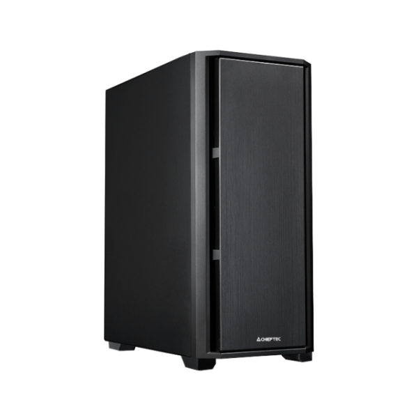 Kuciste Chieftec Pro Midi Q Crni, noise insulated 1x120mm AS-02B-OP
