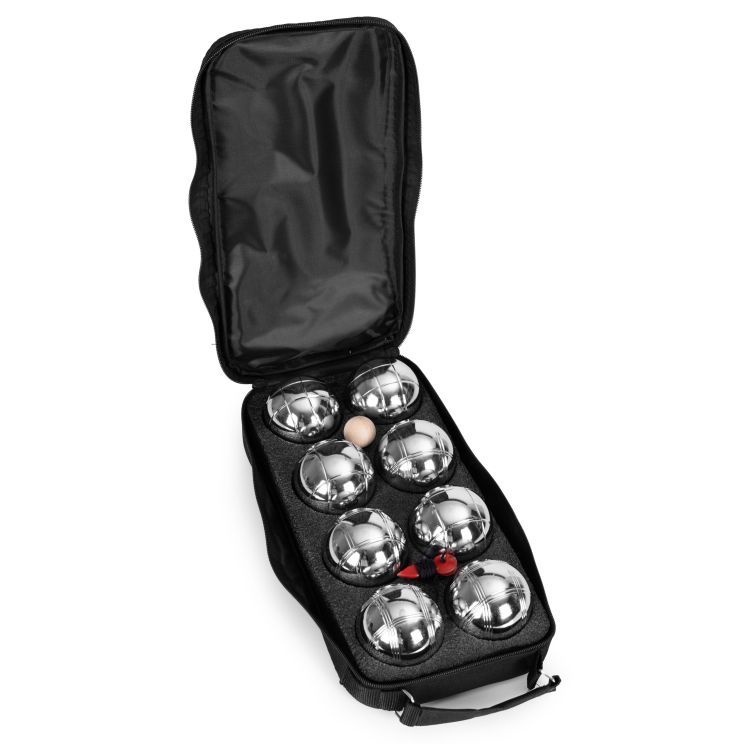 Set za igru boćanja – Petanque, 8 kugli + kofer i dodaci