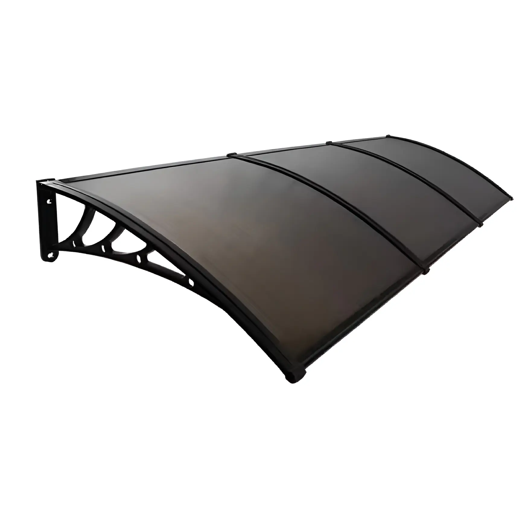 Nadstrešnica Aluminijumska 300x150cm Crna Bronza 5mm