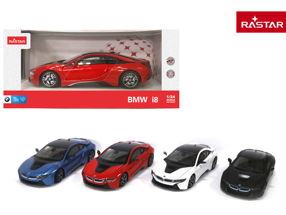 Metalni auto (DIE CAST) 1:24 BMW i8