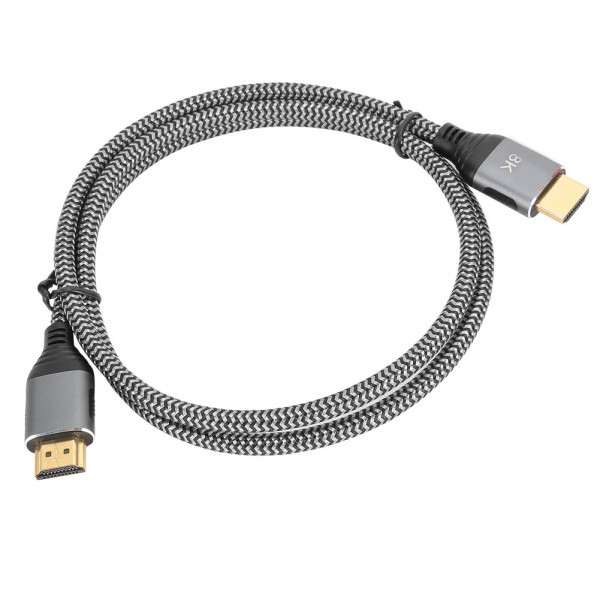 Kabl HDMI na HDMI 2.1 18 Gold 8K (m/m) 2m sivi