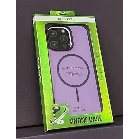 iPhone 15 Pro Max Bavitel MagSafe ljubičasta