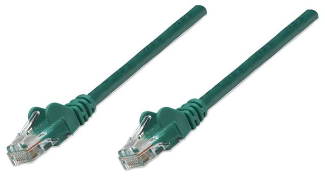 Kabl Intellinet Patch, Cat6 compatible, U/UTP, 5m, zeleni 343718