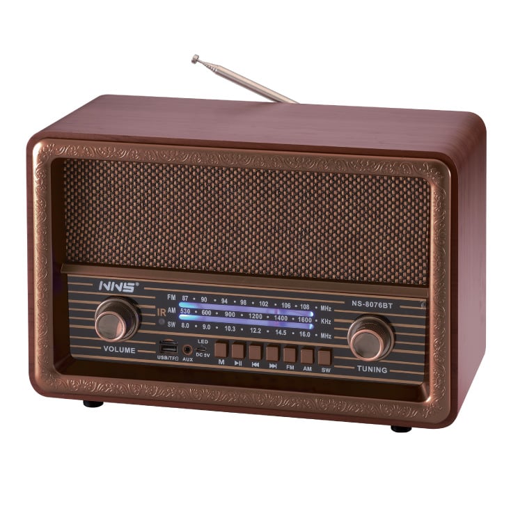 Retro RGB Bluetooth radio 8076BT/B