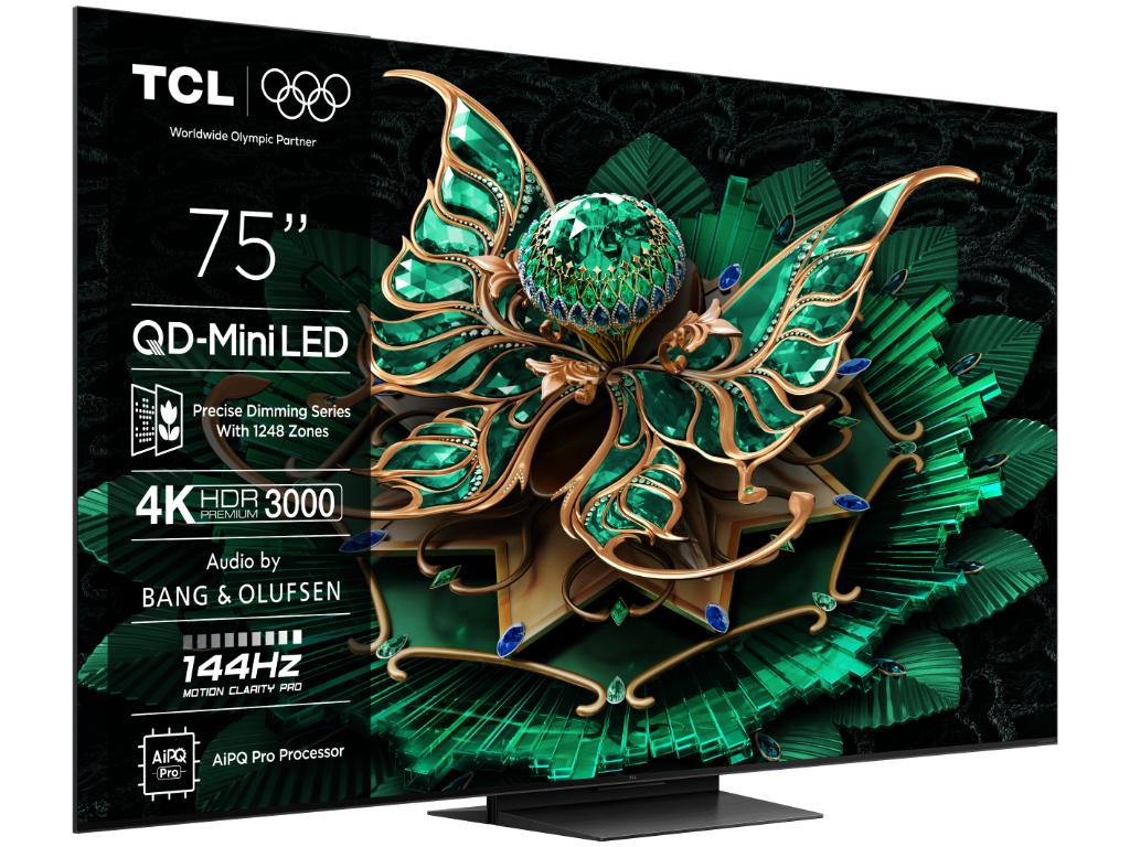 Televizor TCL 75C7K/MiniLED-QLED/75"/4K UHD/144Hz/Google TV/crna