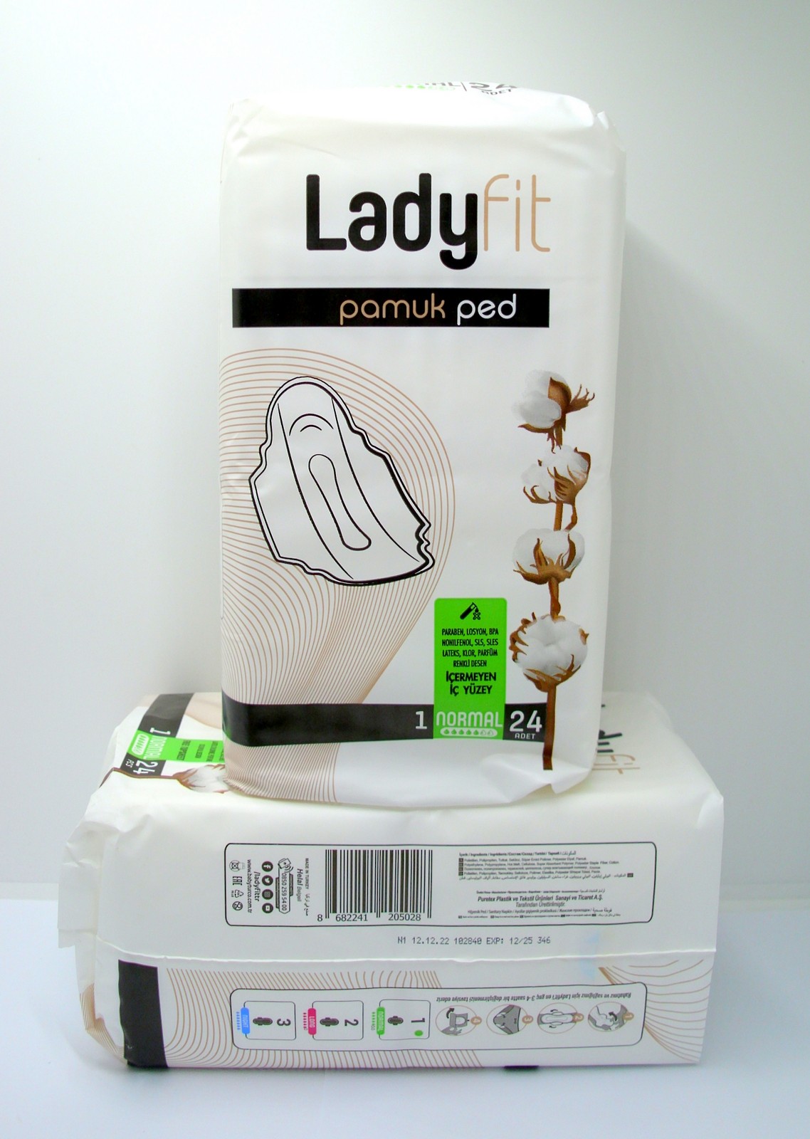 LADY FIT COTTON higijenski ulozak - Pakovanje od 3