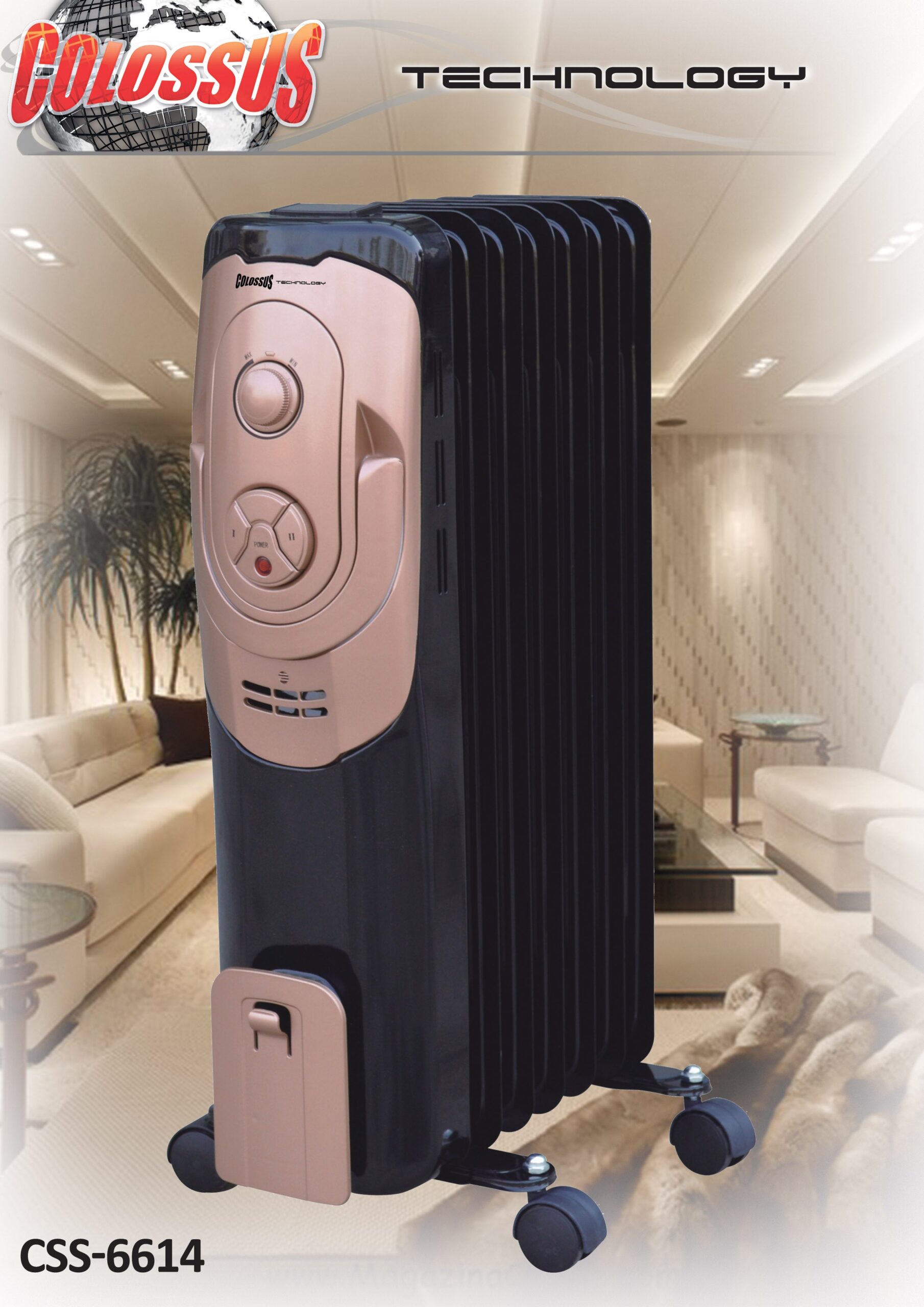 Colossus Uljni radijator CSS-6614