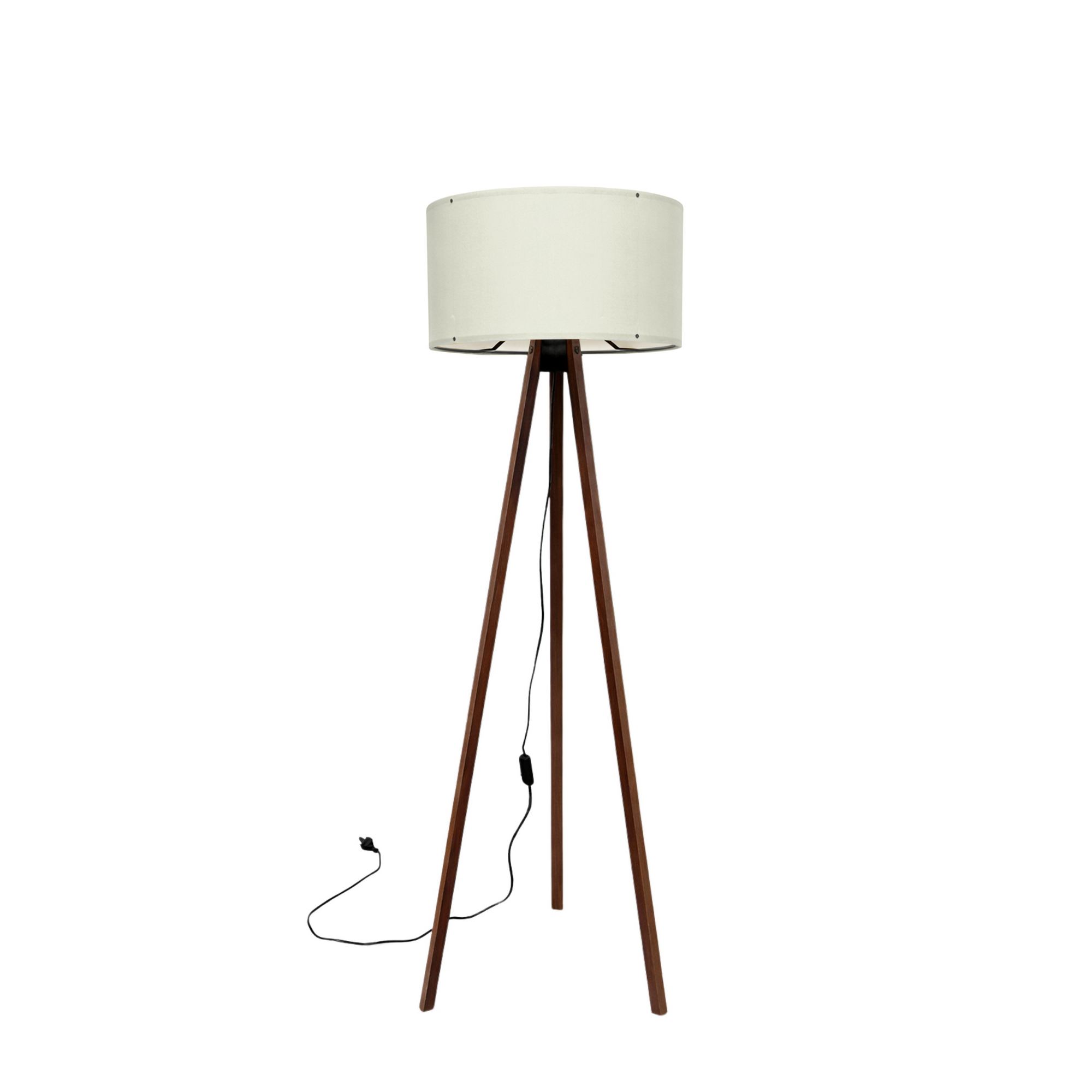 Podna lampa AYD-1528 Bela, Braon