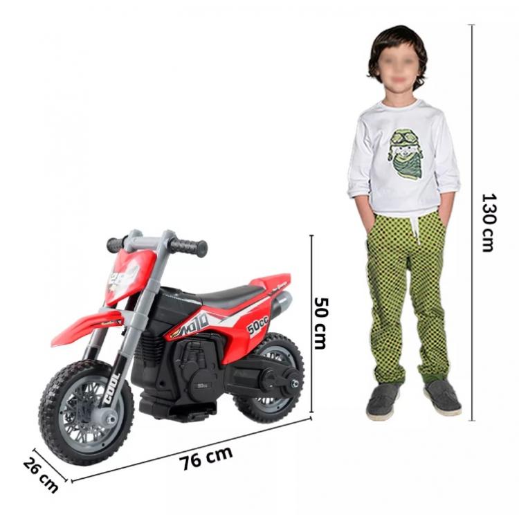 GO CART SUPERMOTO RED