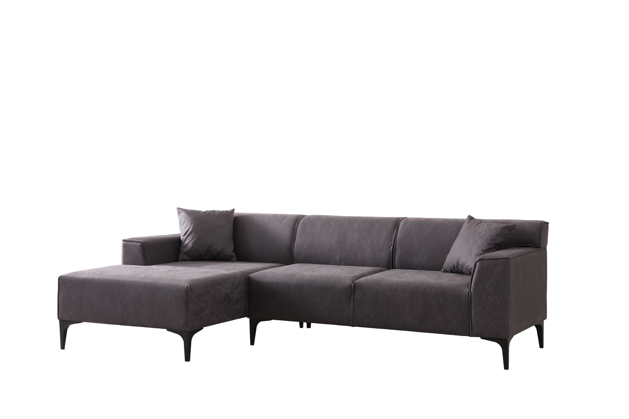 Ugaona garnitura New Petra L Corner - Antracit