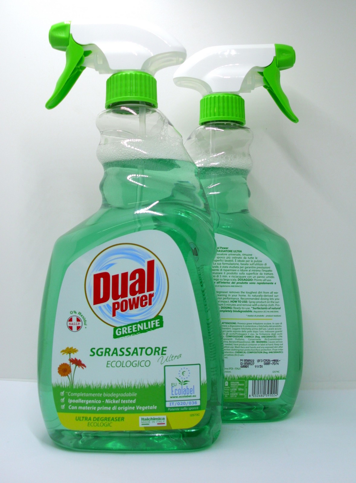 DUAL POWER za masnoce SPRAY 750ml-Ecologico ECOLABEL