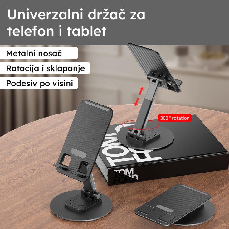 Stoni podesivi držač za mobilni i tablet