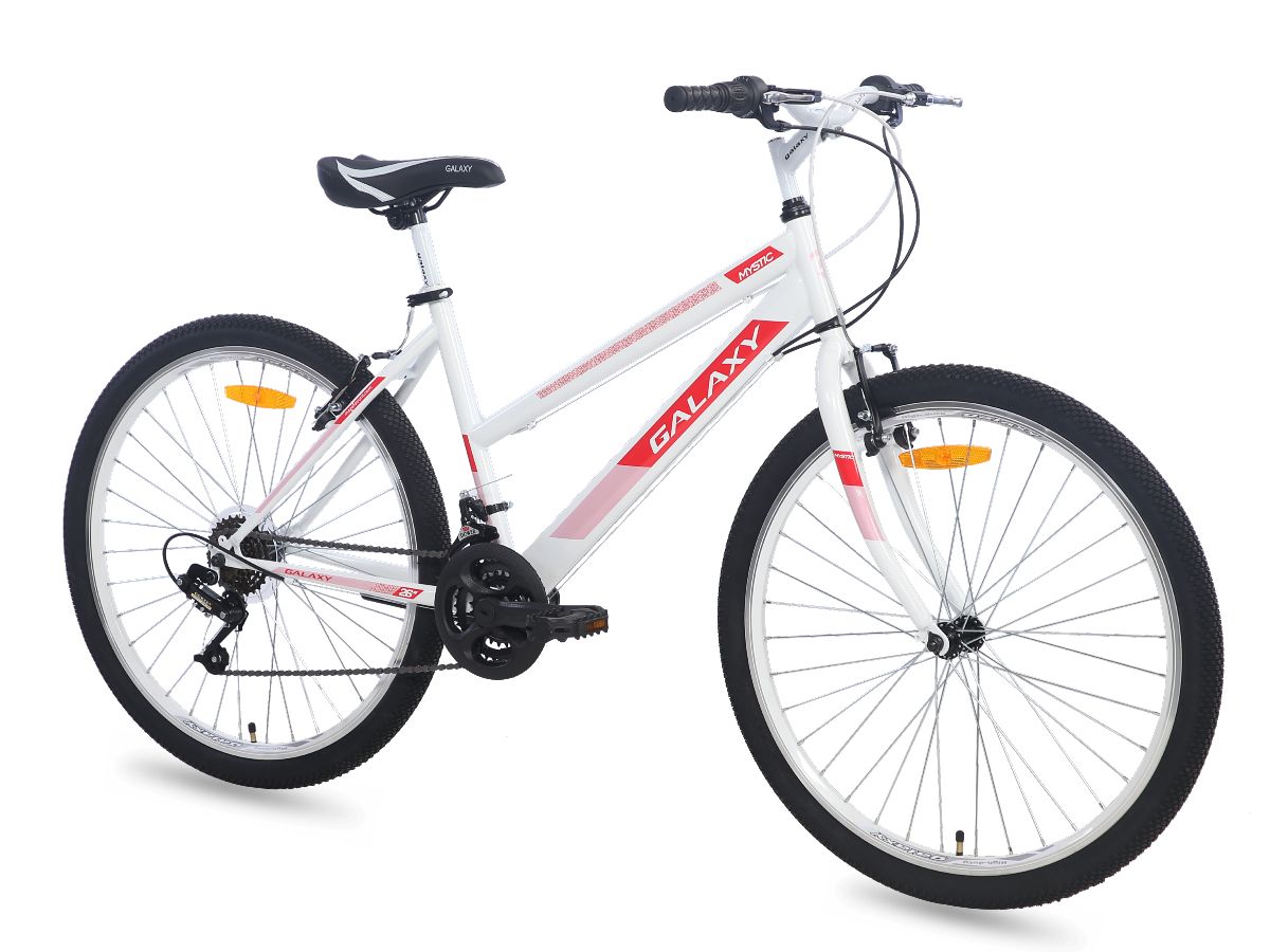 GALAXY MYSTIC 26"/18 Bicikl - Bela/Roza