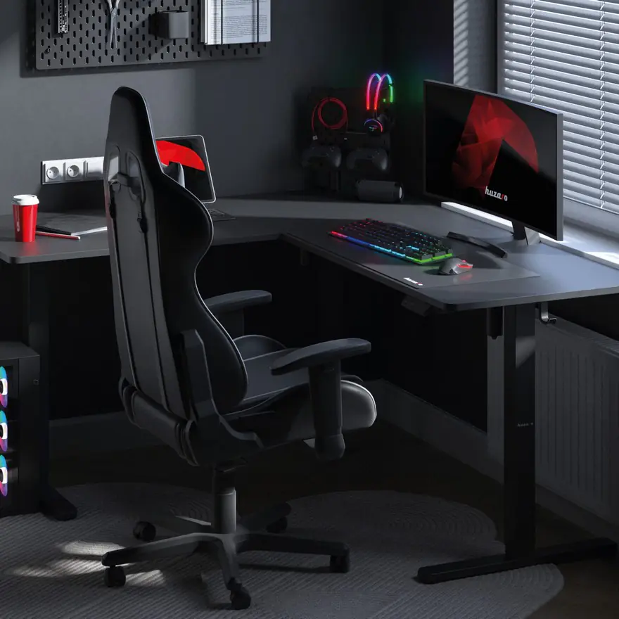 Huzaro Hero 9.5 Ugaoni Električni Gaming sto