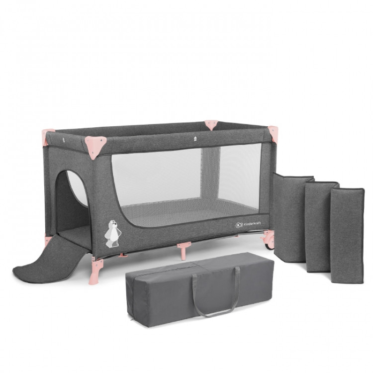 KINDERKRAFT PRENOSIVI KREVETAC JOY PINK