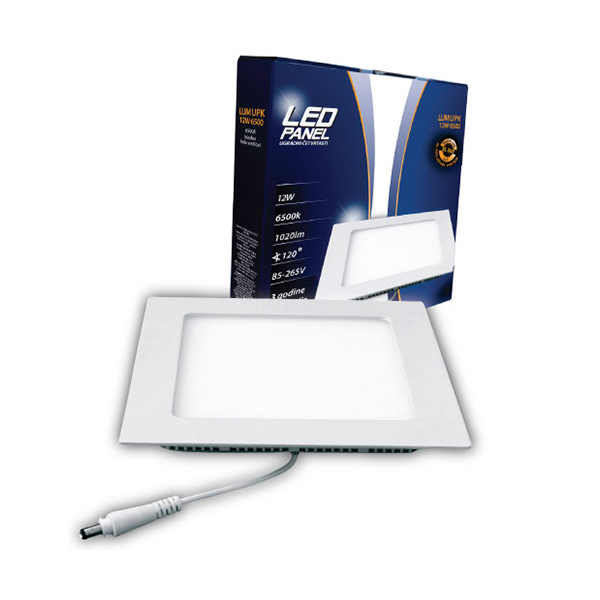 Led Panel LUMUPK-12W 6500K Ugradni-Cetvrtasti 1020 lm