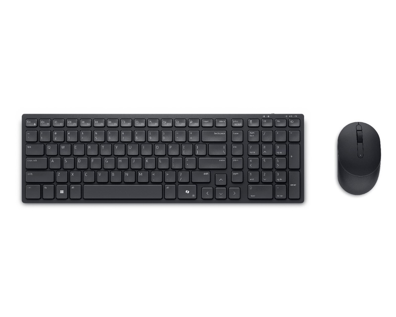 KM555 Pro Compact Silent US tastatura + miš crna