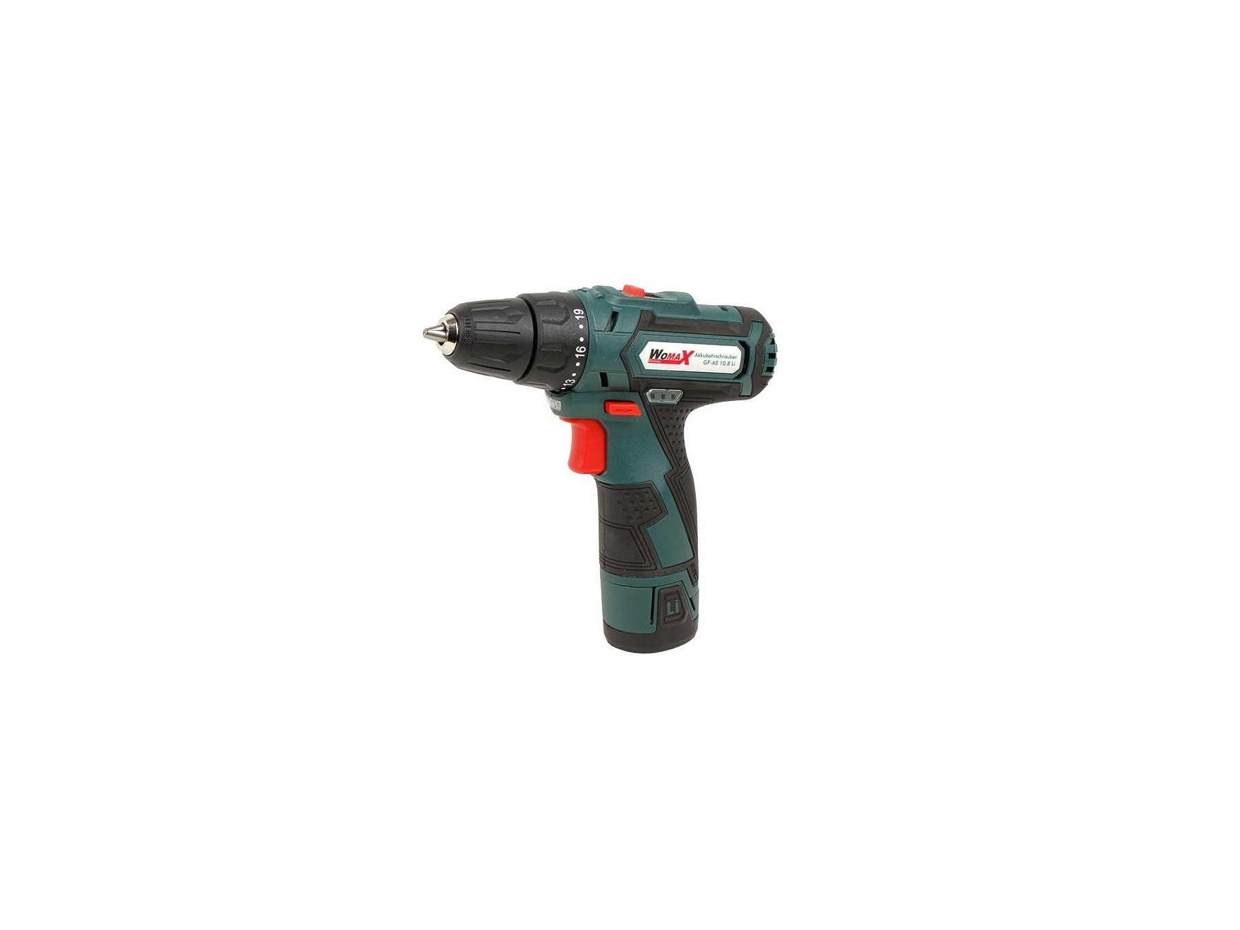 WOMAX GREEN POWER BUŠILICA AKUMULATORSKA GP-AS 10.8 LI