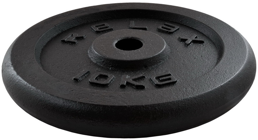 RING Tegovi 2x10kg crni standardni liveni - RX PLO1-10