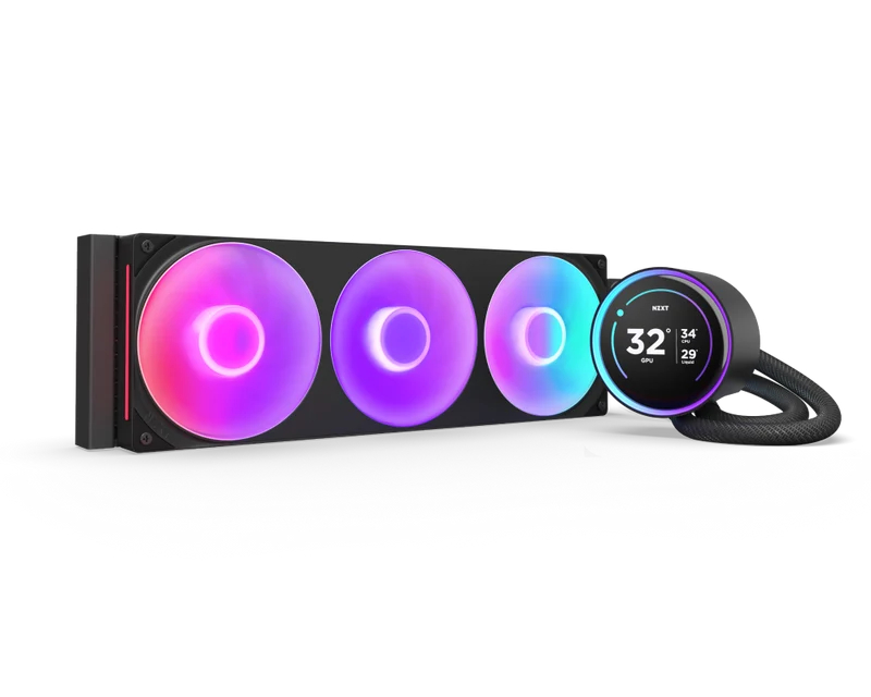 Kraken Elite 420 RGB V2 vodeno hlađenje crno (RL-KR42E-B2)