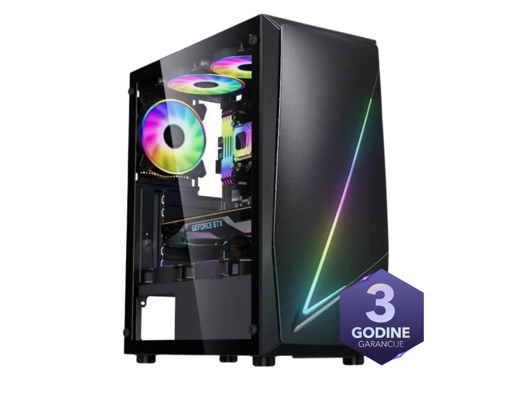 Racunar CTPC Ryzen 5 7500F/A620/32GB/1TB/RTX4060/3Y/igrice/studiranje/programiranje