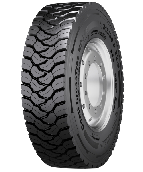 315/80R22.5 ContiCrossTrac HD3 156/150K 3PMSF