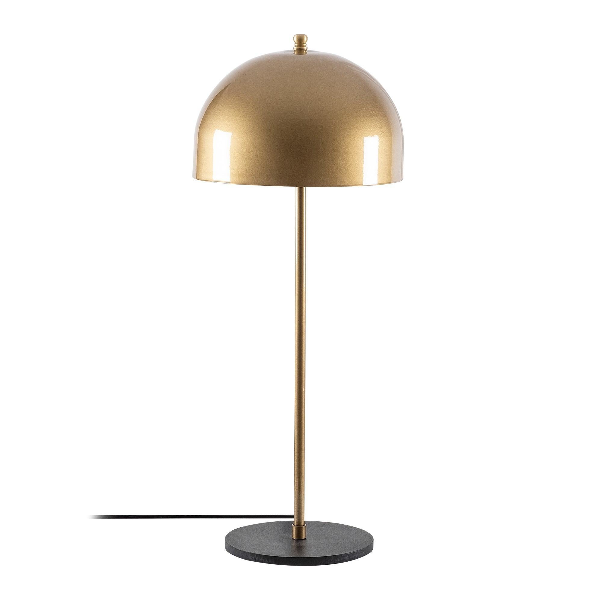 Stona lampa Can - NT - 134 Zlatna, Crna