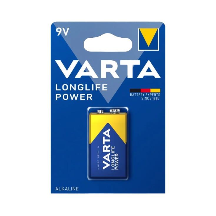 Varta alkalna mangan 6LR61 baterija 9V