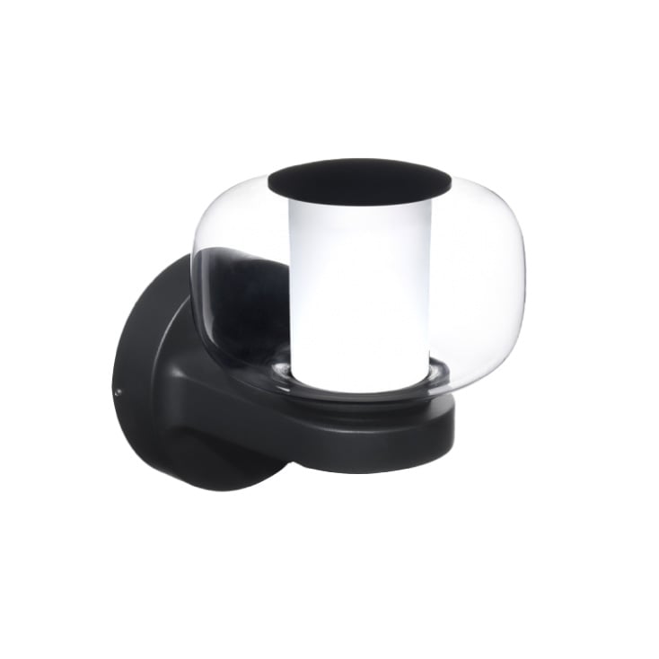 Zidna lampa 1xGU10 IP65 crna 180x150x180mm