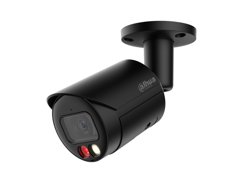 IPC-HFW2849S-S-IL 8MP Smart Dual Light Fixed-focal Bullet WizSense Network kamera crna