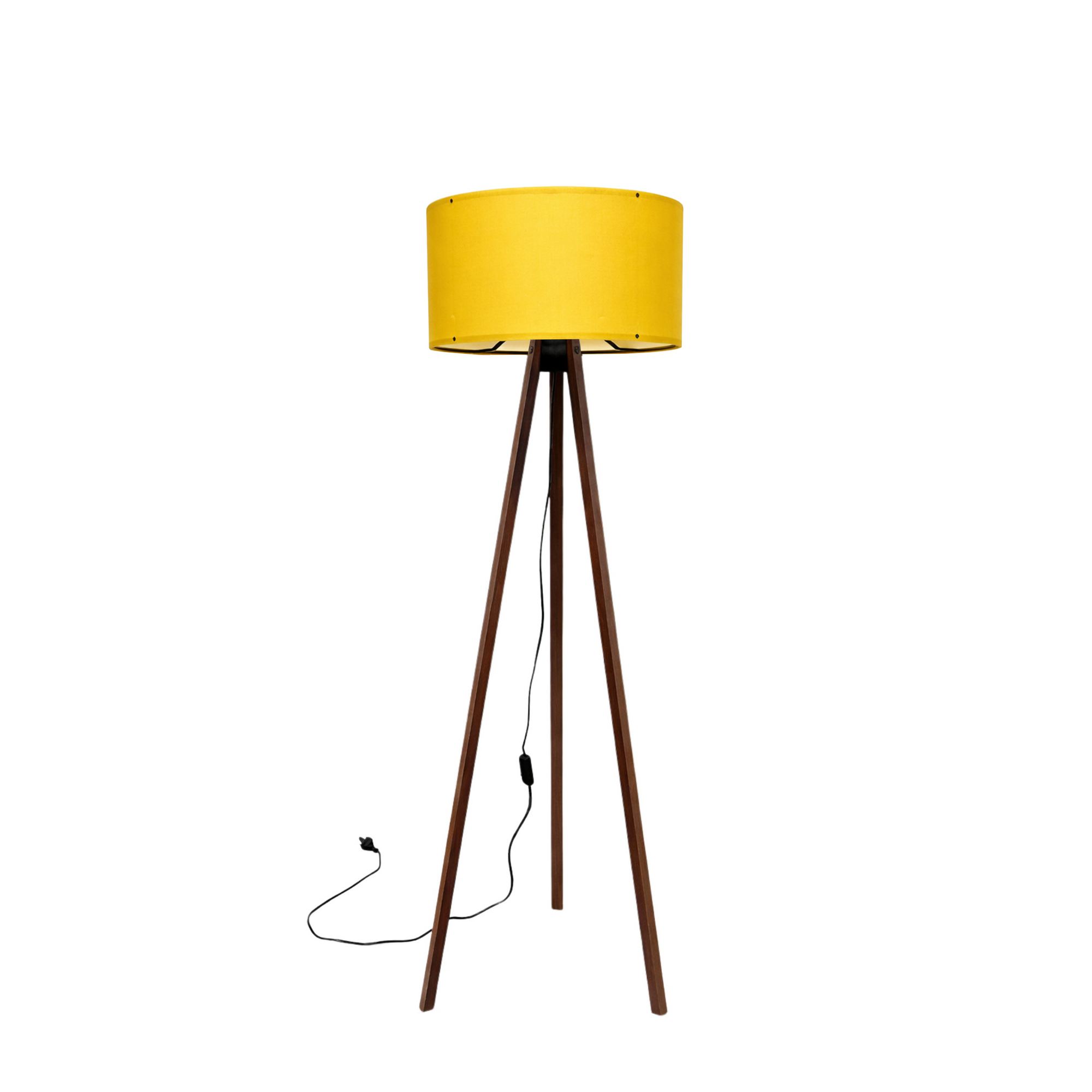 Podna lampa AYD-1565 Žuta, Braon