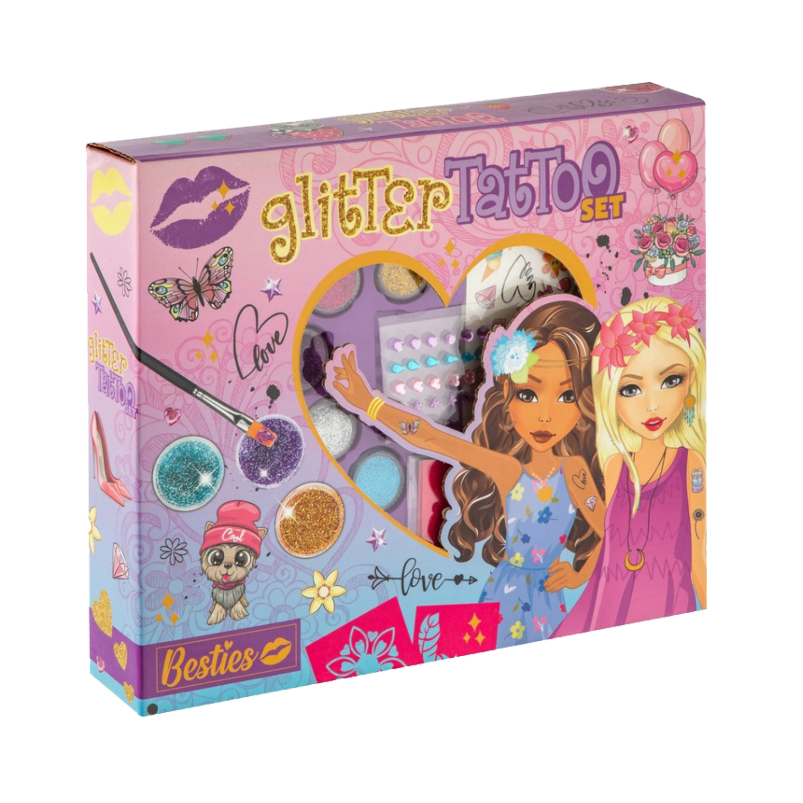 BESTIES GLITTER SET TETOVAŽA