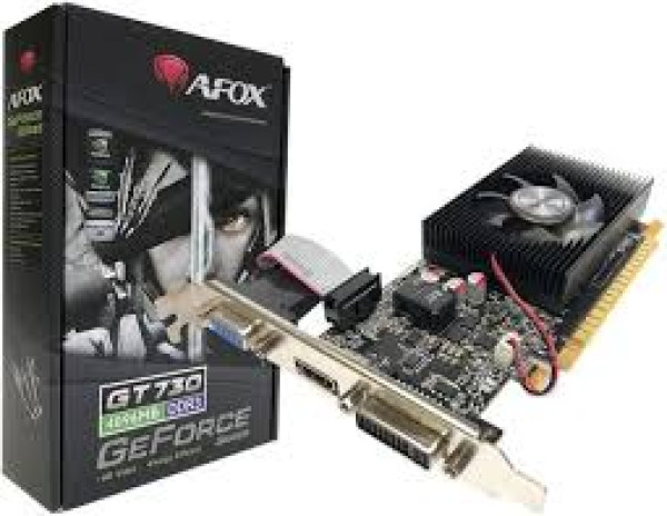 SVGA AFOX GT730 4GB DDR3 128bit DVI/HDMI/VGA/LP, AF730-4096D3L6