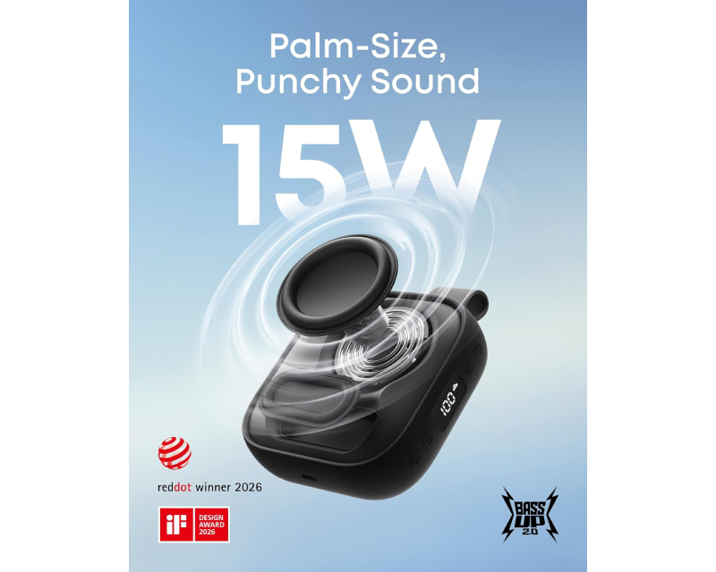 Soundcore Boom Go 3i 15W prenosni bluetooth IP68 zvučnik crni