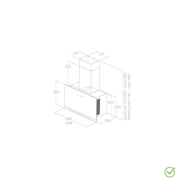 Aspirator APLOMB BL/A/60