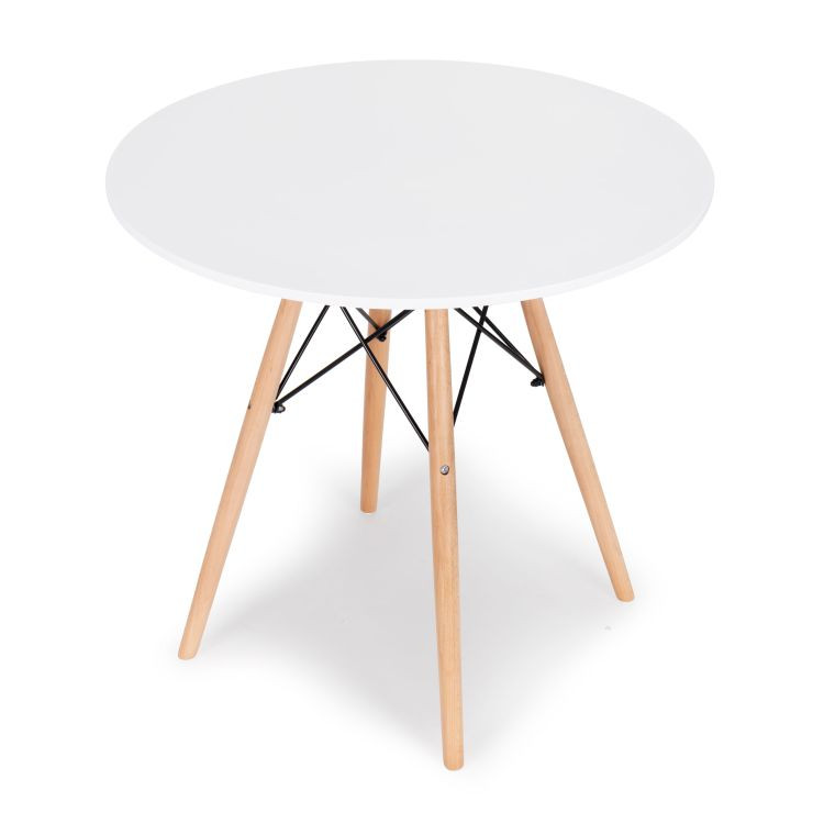 TORINO OKRUGLI STO 80 cm WHITE