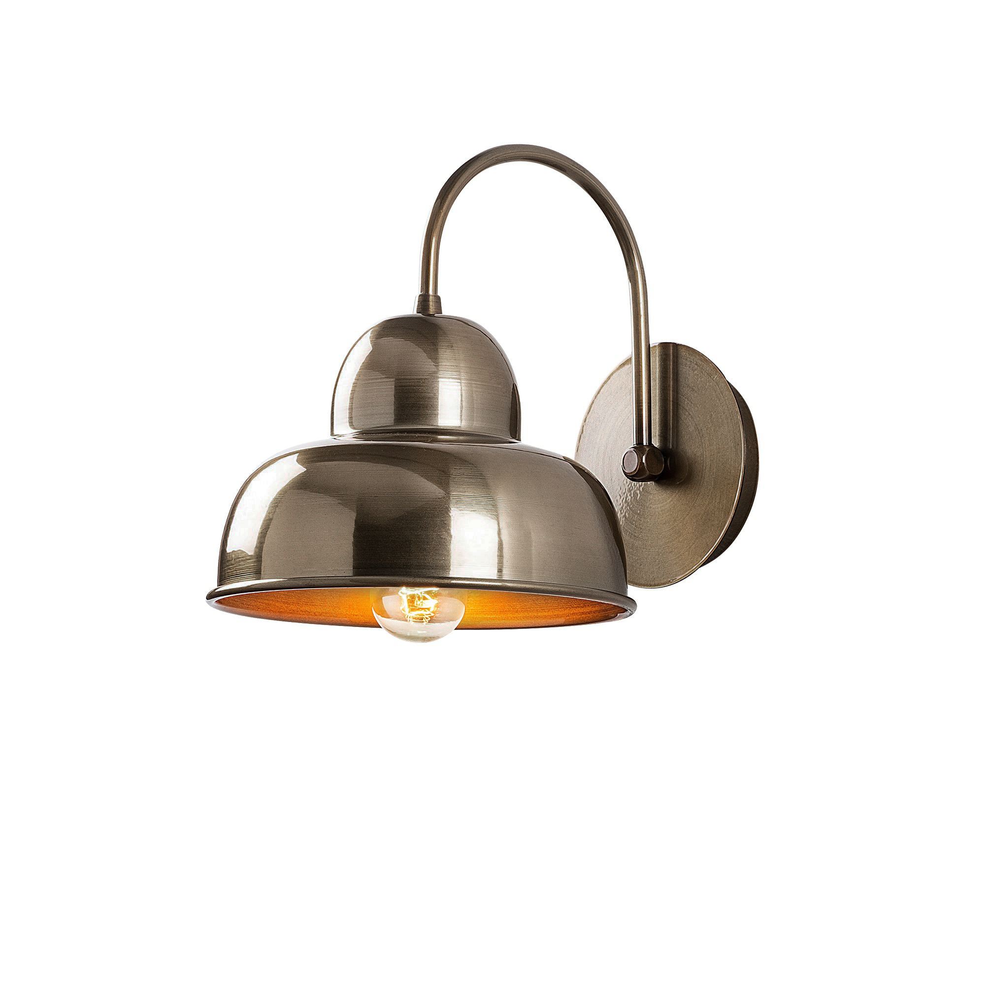 Zidna lampa Berceste - 180VINTAGE-A Zlatna