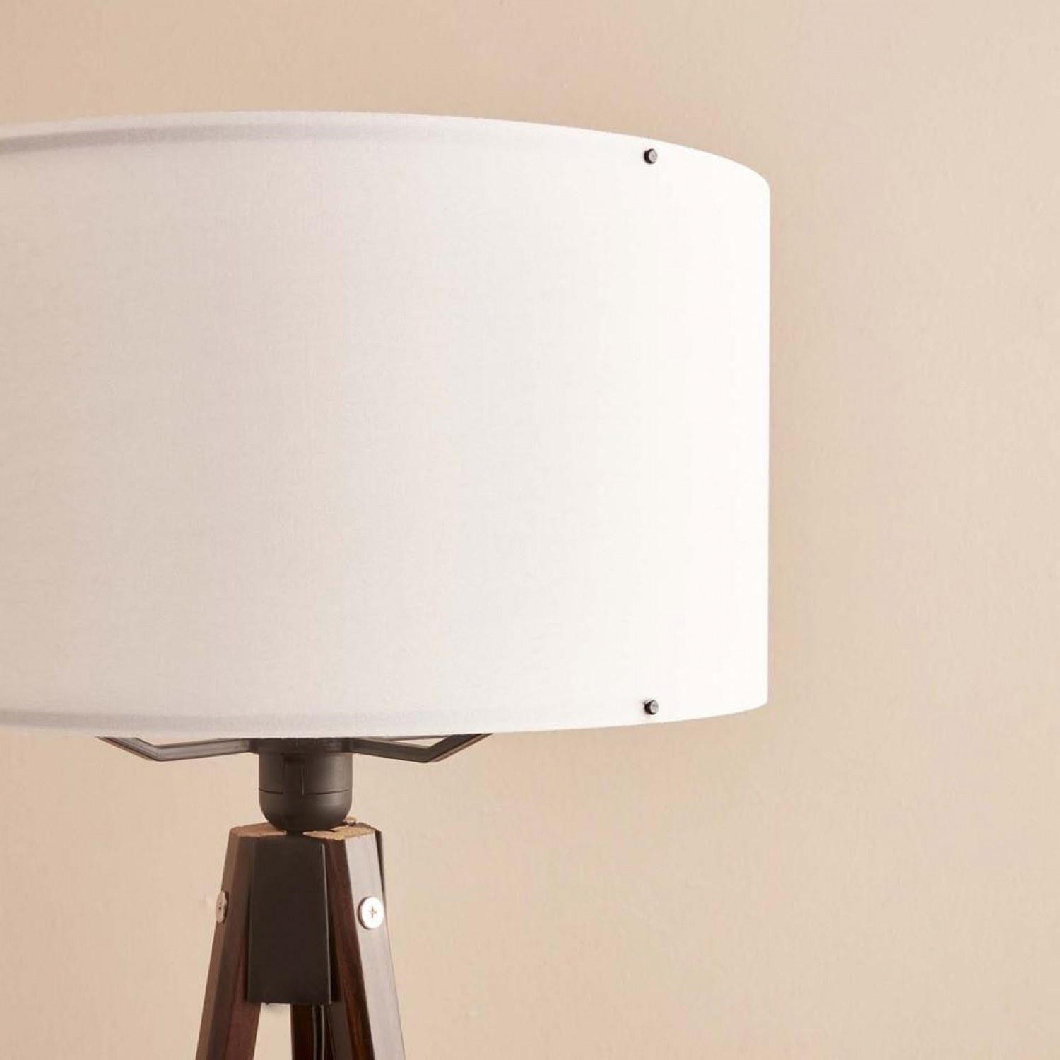 Podna lampa AYD-3451 Bela, Braon