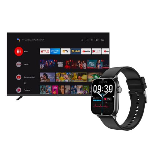 VIVAX TV 50UHD10K+Life Fit 3 Black