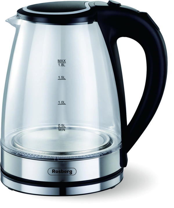 Kuvalo za vodu R51230L 1800W Staklo-Inox