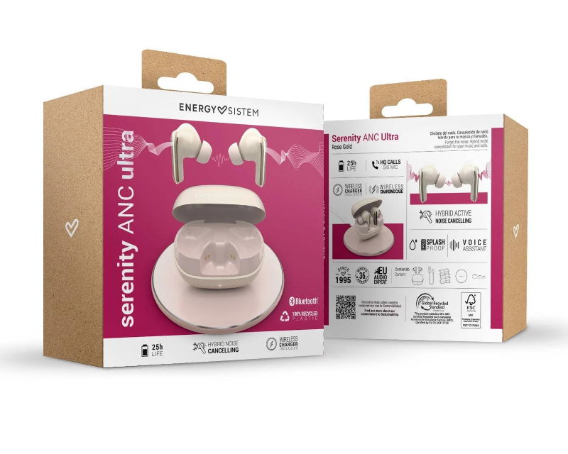 Rose Serenity ANC Ultra Bluetooth slušalice krem (M45962)