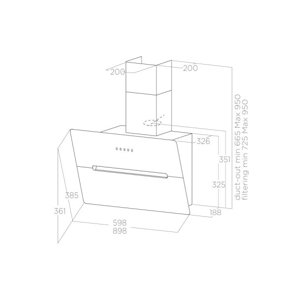 Aspirator WISE WH/A/90