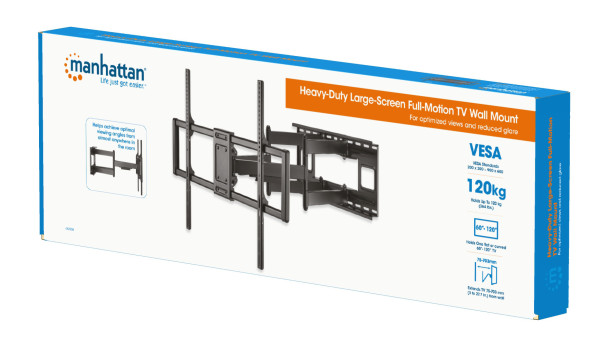 Nosač za TV zglobni Manhattan 462358 60"-120"