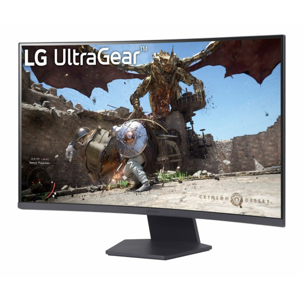 Monitor 31.5" LG 32GS60QX-B VA 2560x1440/180Hz/1ms/2xHDMI/DP/zakrivljeni