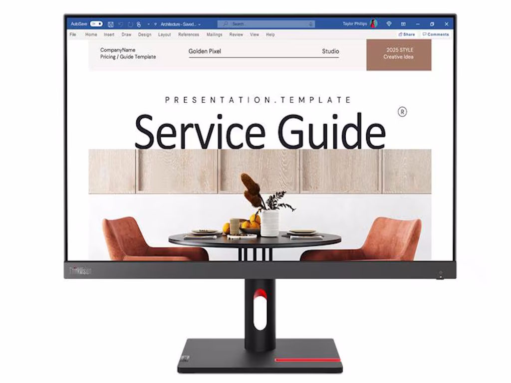 Monitor LENOVO ThinkVision S24i-30 23.8"/IPOS/1920x1080/100Hz/4ms/2x HDMI,VGA