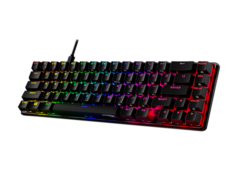 Tastatura HYPERX Alloy Origins 65% - Aqua Tactile/crna