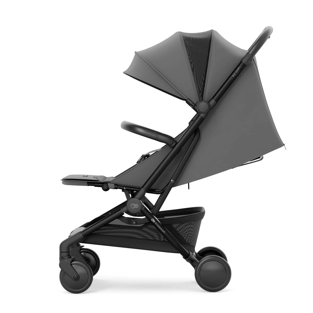 KINDERKRAFT KOLICA PILOT 2 PLATINUM GREY