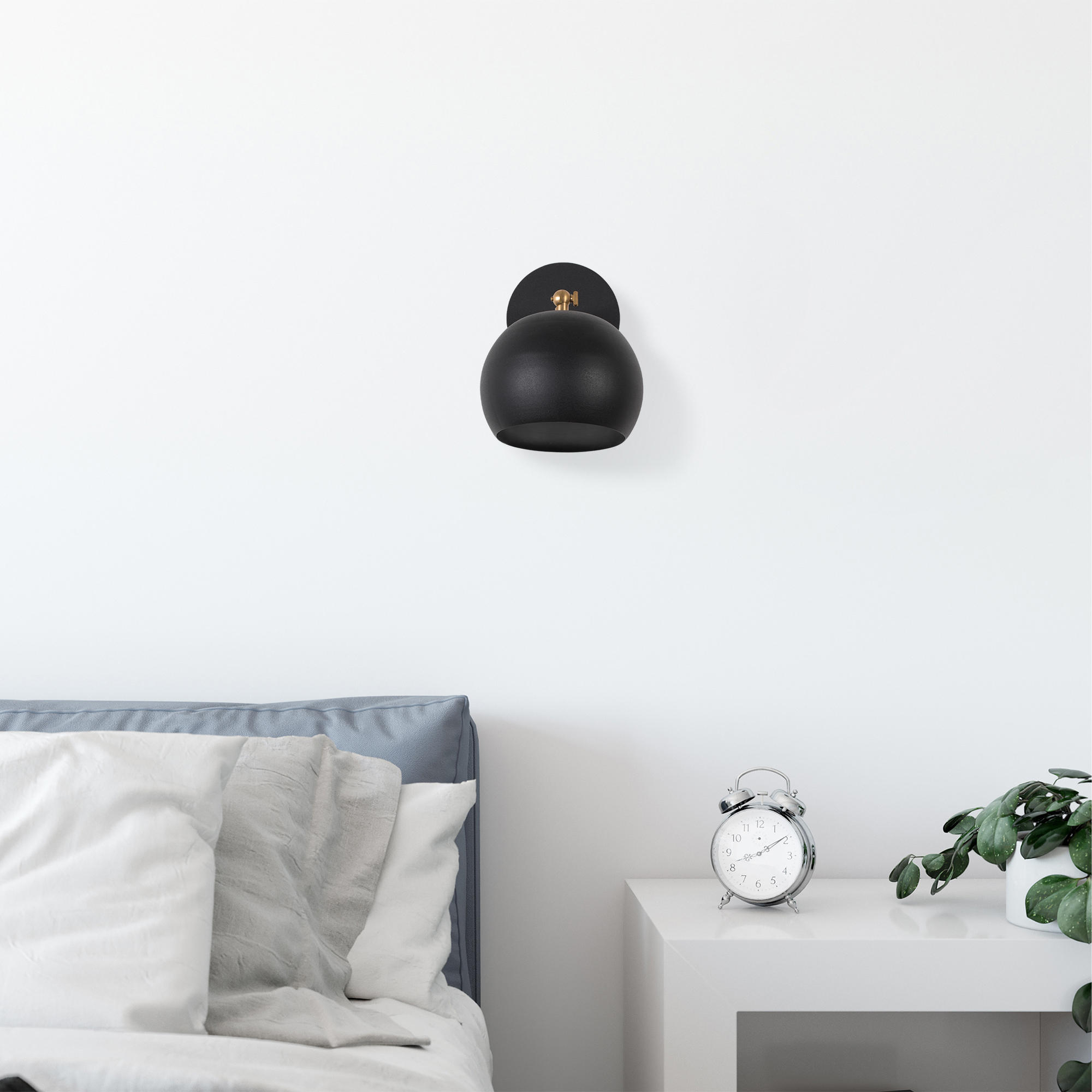 Zidna lampa Sivani - MR - 709 Crna