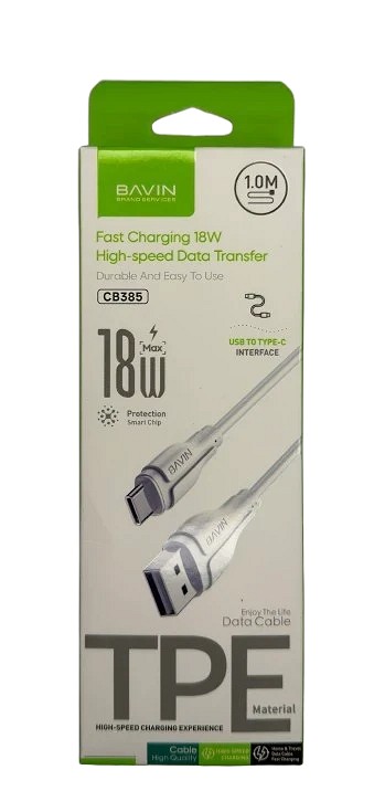 Bavin kabl 18W 1m type A- Type C - CB385